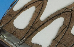 heat trace cables roof ice melt systems