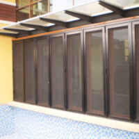 custom screen security door