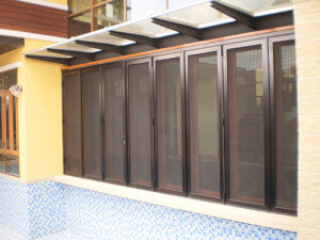 custom screen security door