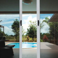 sliding glass door screen security door