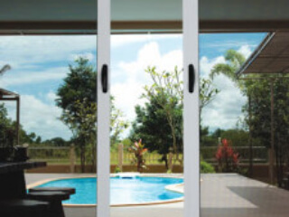 sliding glass door screen security door